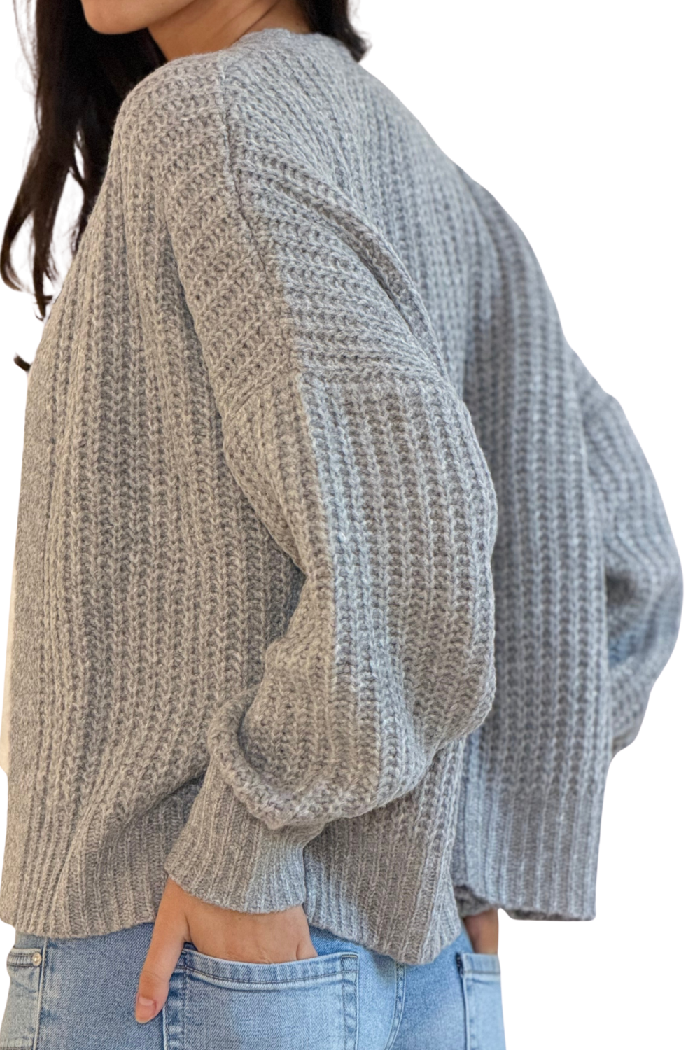 Cardigan Feminino Cinza – dogmatch