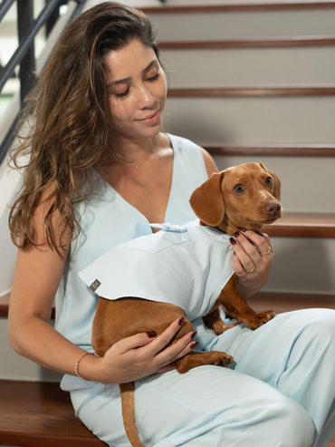 Blusa Capa Look Côte d’Azur Laço e Bolso – dogmatch PET