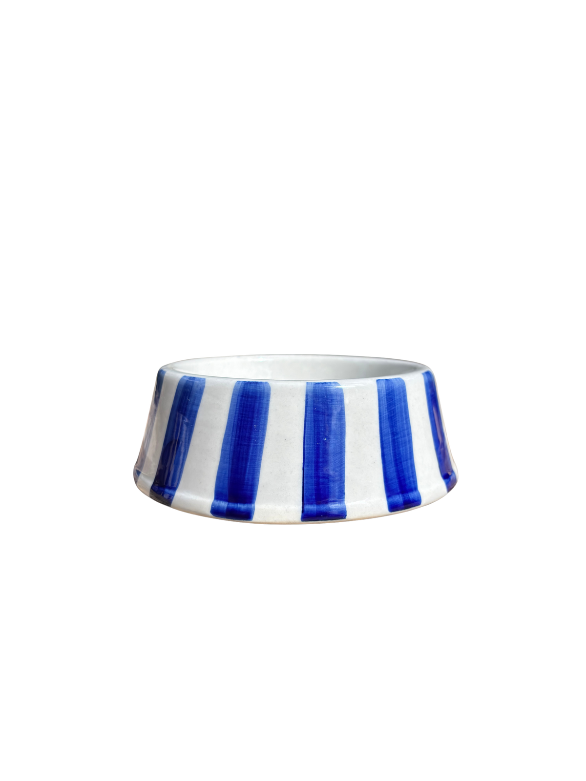 Comedouro listrado azul dogmatch - PET