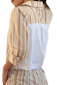 Camisa Listrada Cropped Daylight – dogmatch