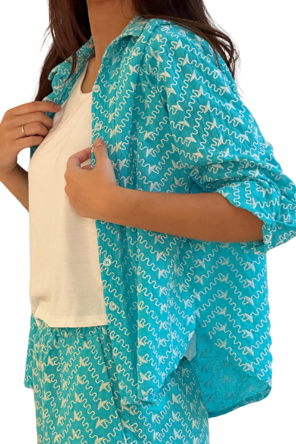 Camisa de Laise Santorini – dogmatch