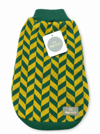 Suéter ZigZag Verde Amarelo