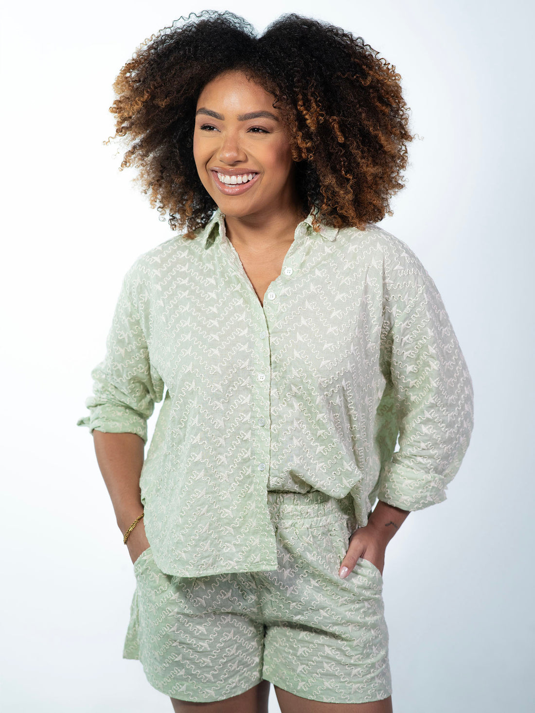 Camisa de Laise Santorini – dogmatch