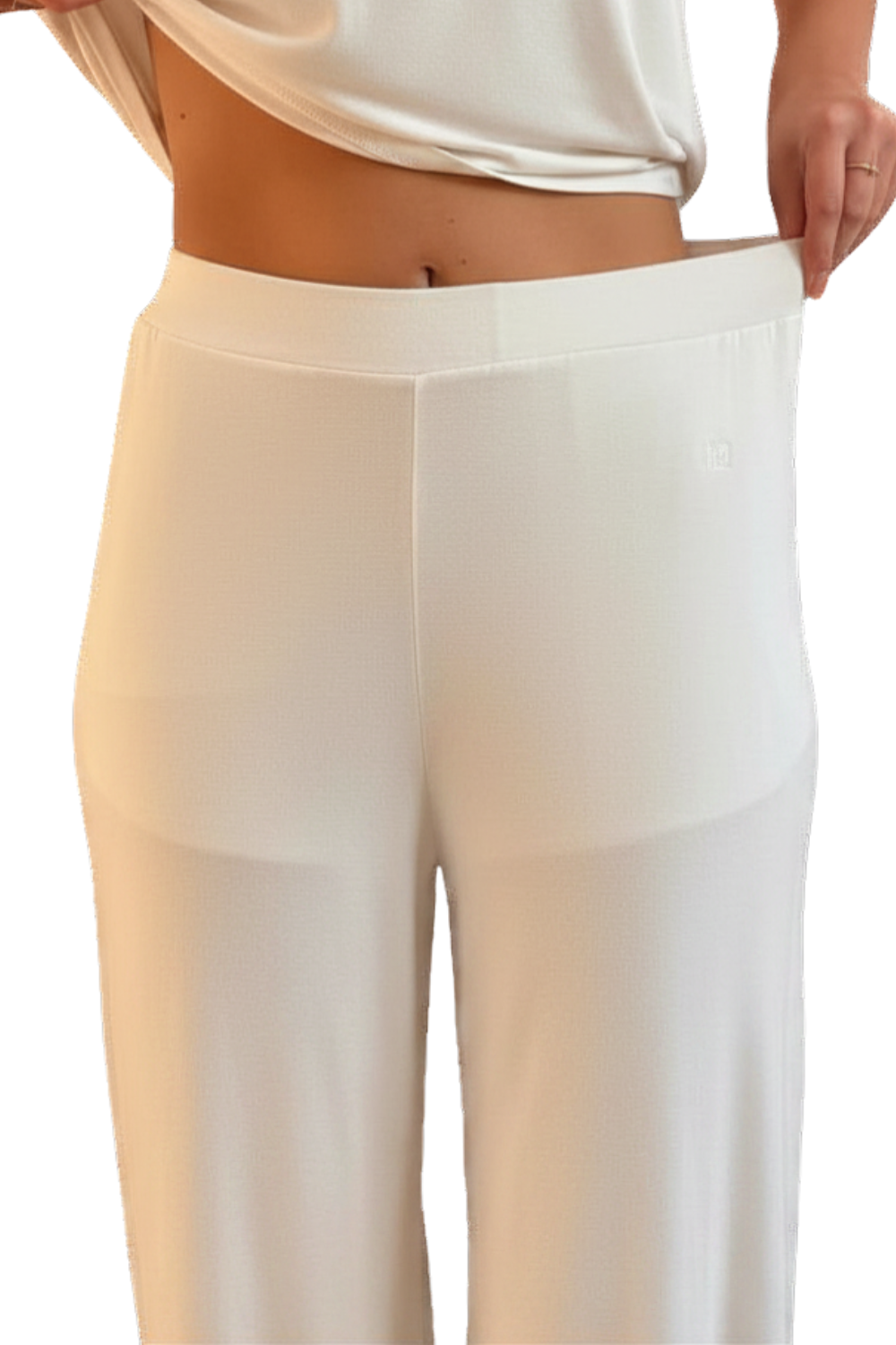 Calça off-white Saint Tropez
