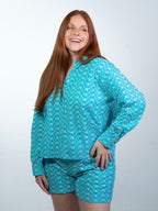 Camisa laise Santorini azul