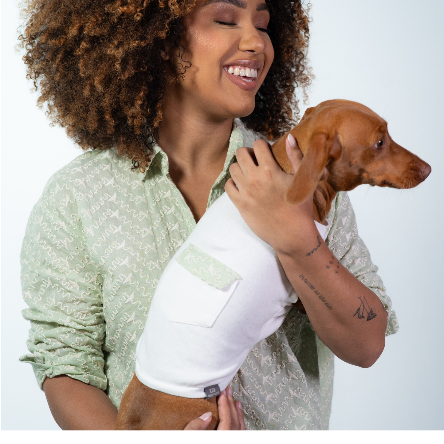 Camiseta Santorini com Bordado – dogmatch PET