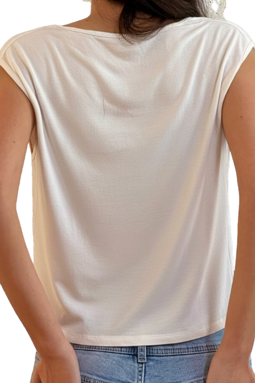 Blusa off-white Saint Tropez